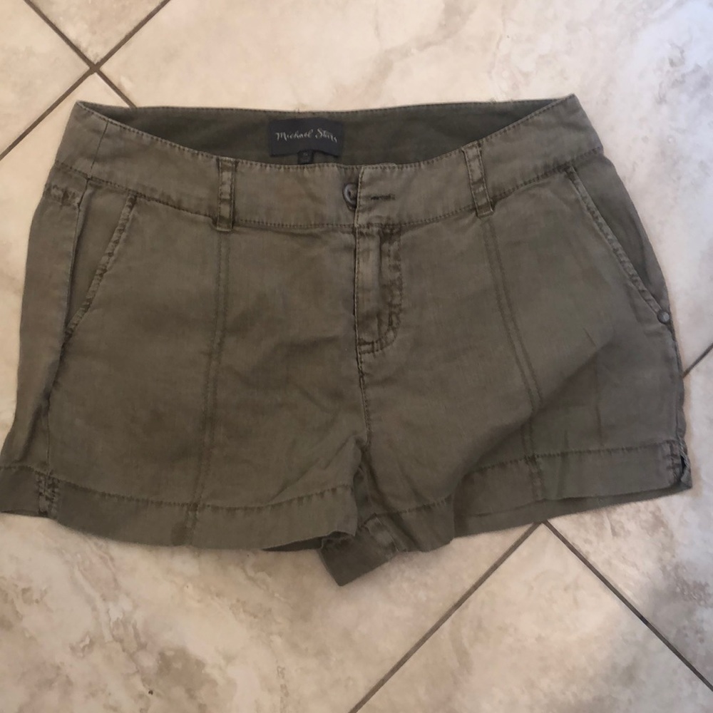 Michael Stars shorts khaki green